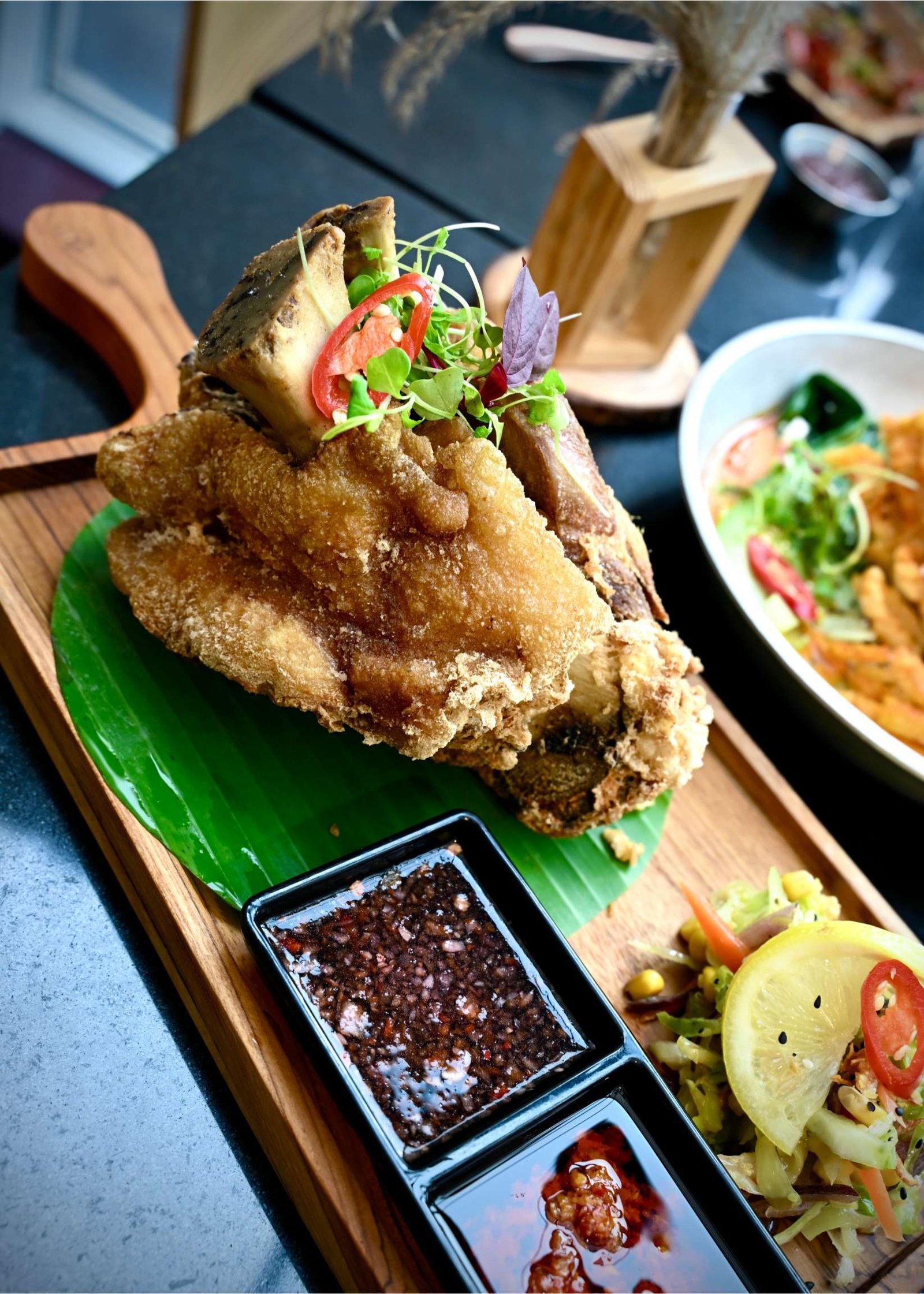 Crispy Pata from the Kultura kitchen