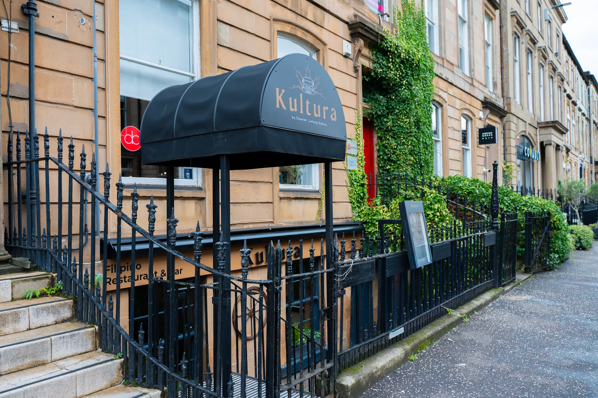The Kultura Glasgow entrance on Bath Street
