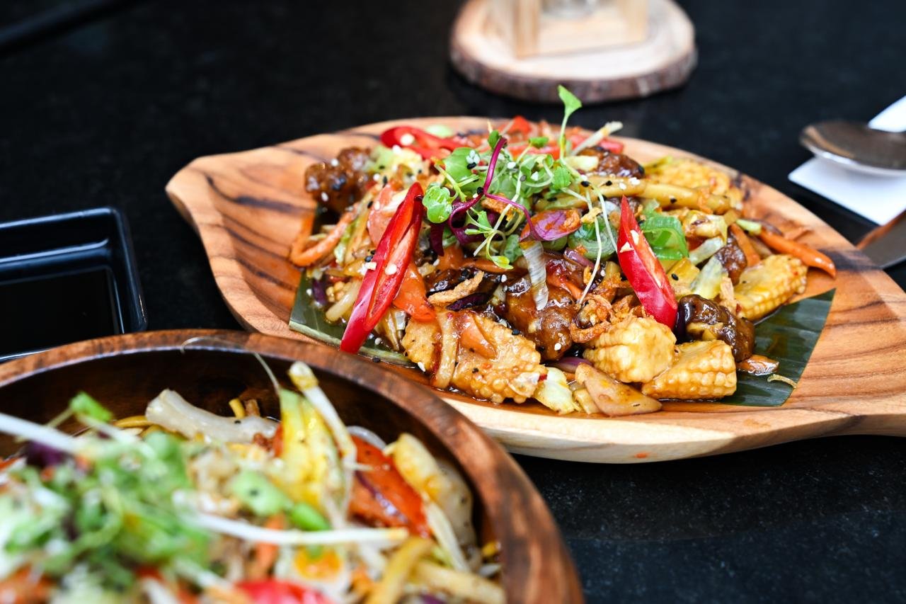 Vegetables and sharing plates from the Kultura kitchen